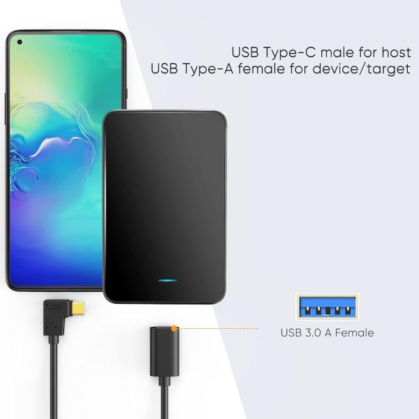 CableCreation USB C OTG Adapter for Macbook Pro-5