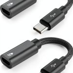 KUXIYAN USB Type C Adapter 2 Pack for Cell Phones-0