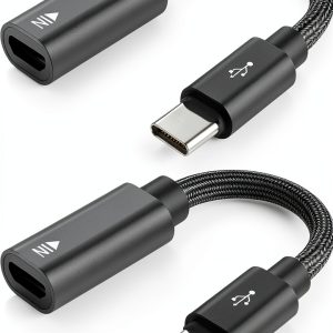 KUXIYAN USB Type C Adapter 2 Pack for Cell Phones-0
