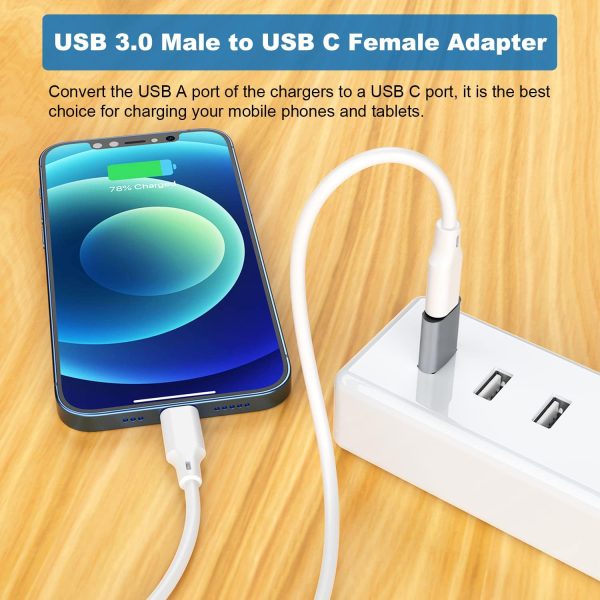 AreMe USB C Male to USB 3.0 Female Adapter-3