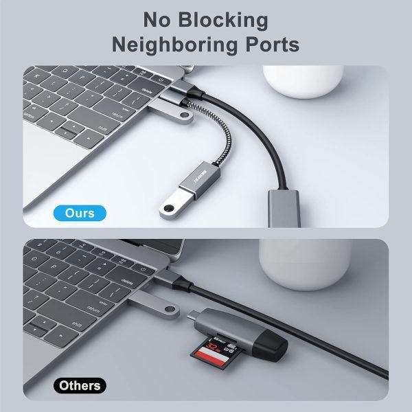 Benfei USB-C to USB 3.0 Adapter 2 Pack Red-6