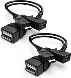 ANDTOBO OTG Cable for Fire TV Stick 4K 2 Pack-0