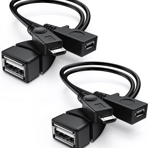 ANDTOBO OTG Cable for Fire TV Stick 4K 2 Pack-0