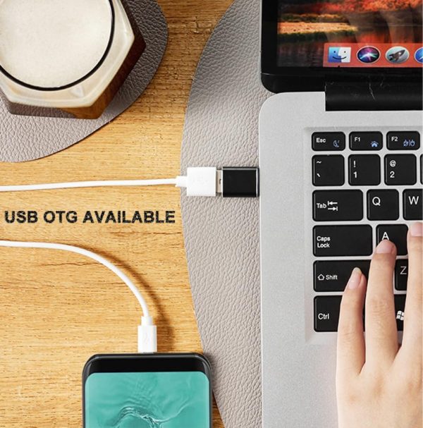 Mepsies USB C to USB A Adapter Black-6