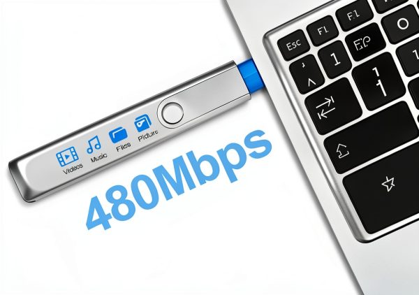 USB A to USB C Adapter xiwxi Aluminum Design-2