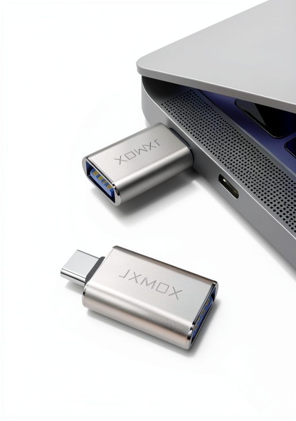 JXMOX USB C to USB 3.0 Adapter for Laptops Tablets-4