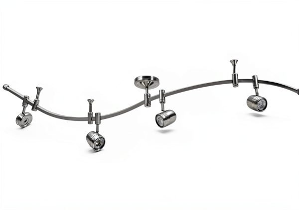 Catalina Lighting 5-Light Track Light Head Brushed Nickel-0