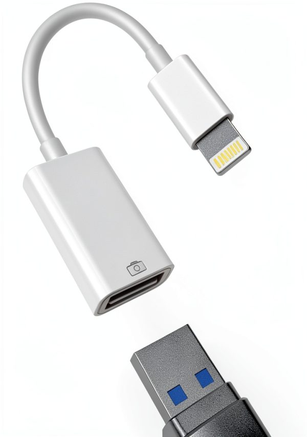 Lightning to USB OTG Adapter for iPhone-0