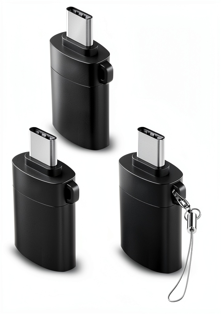 OITYEUF USB C to USB 3.0 adapters with iPhone and MacBook