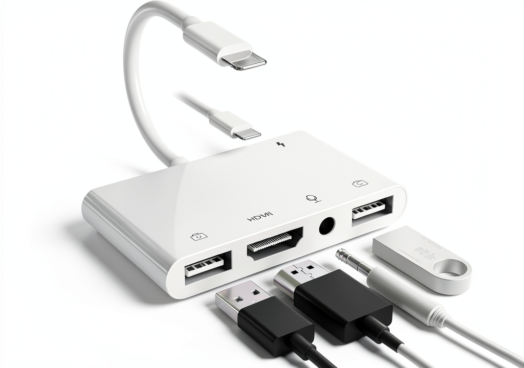 FEINODI iPhone HDMI adapter