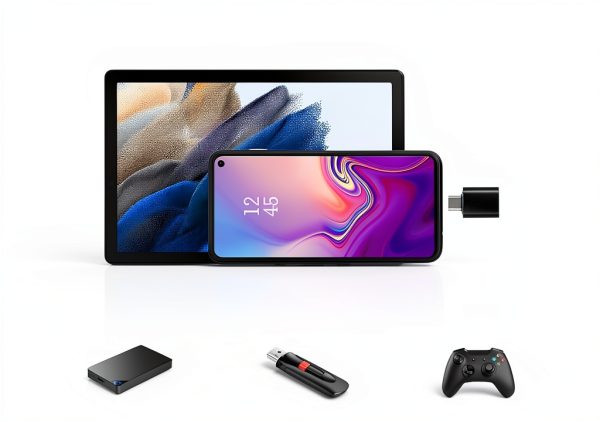 USB C Adapter Mepsies 4‑Pack OTG Combo for Phones-2