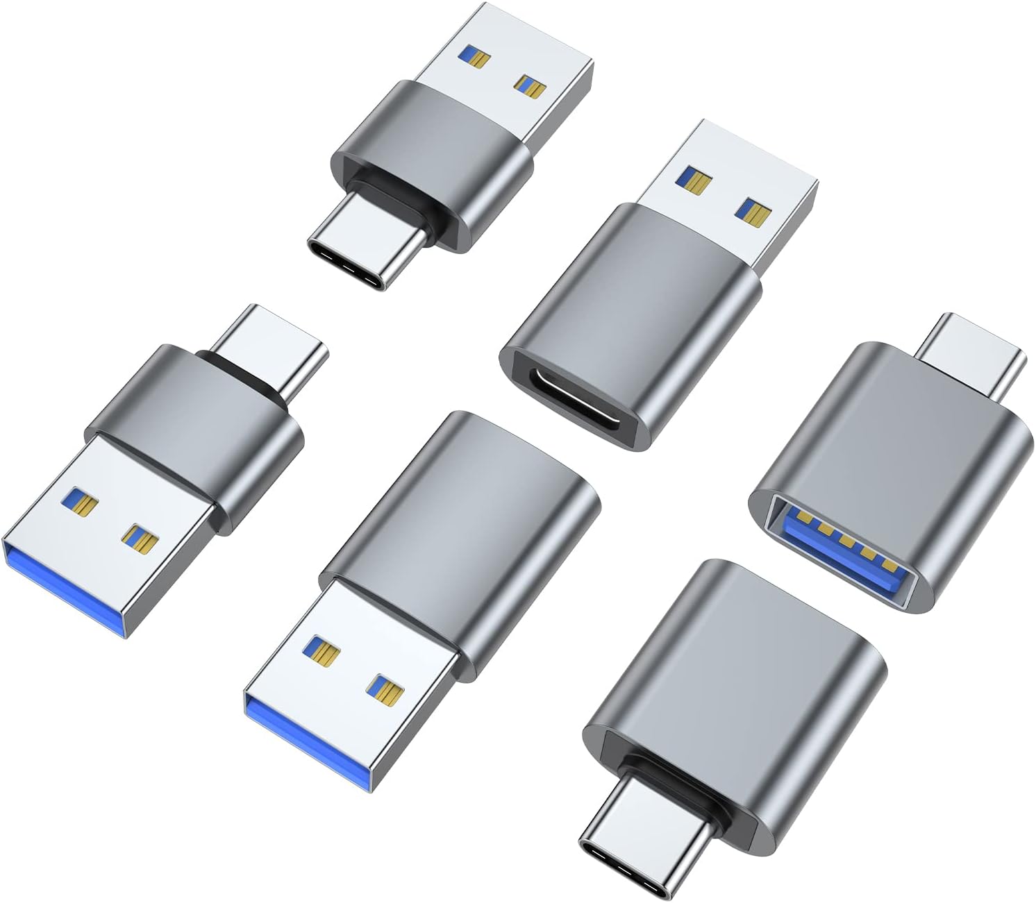 AreMe USB C Male to USB 3.0 Female Adapter