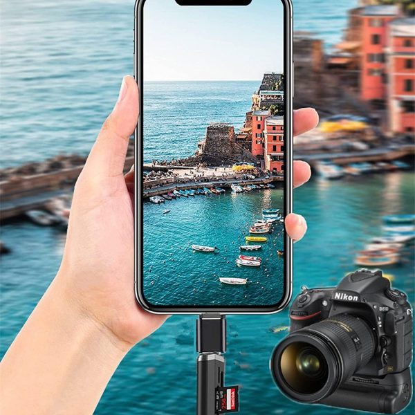 esbeecables OTG05 USB Camera Adapter for iPhone iPad-6