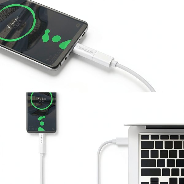 QianLink Mini USB to USB C Adapter for Samsung Galaxy-3