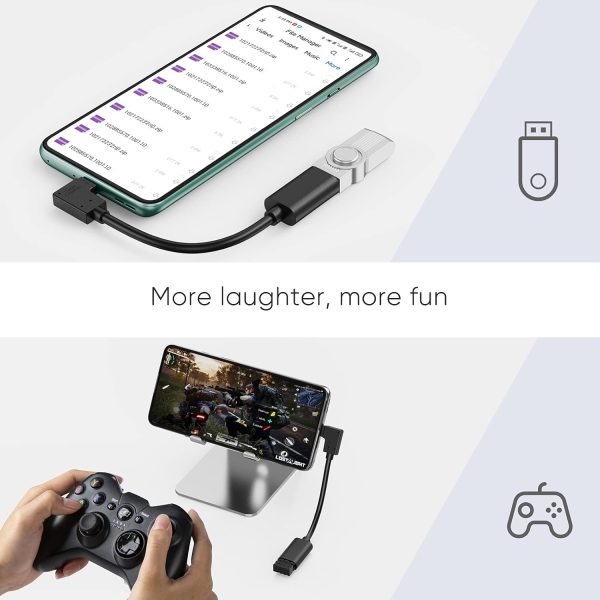 CableCreation USB C OTG Adapter for Macbook Pro-4