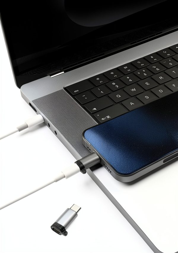 Lertosen Lightning USB-C Adapter Aluminum-3
