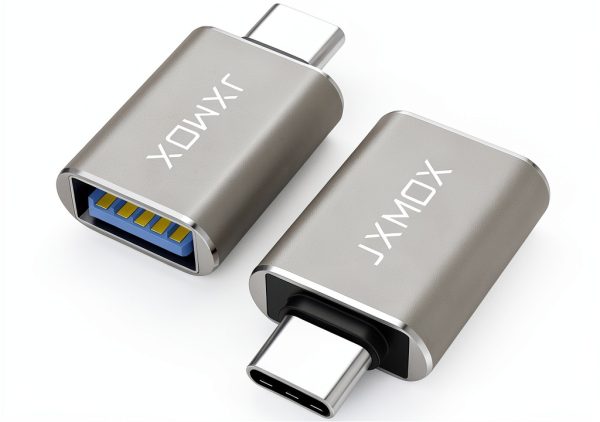 JXMOX USB C to USB 3.0 Adapter for Laptops Tablets-0