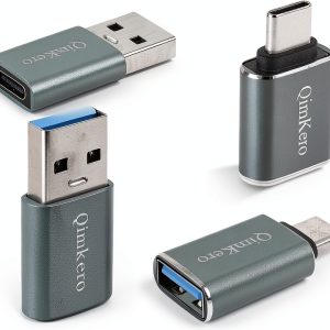 QimKero USB-C to USB-A Adapters Reliable Quality-0