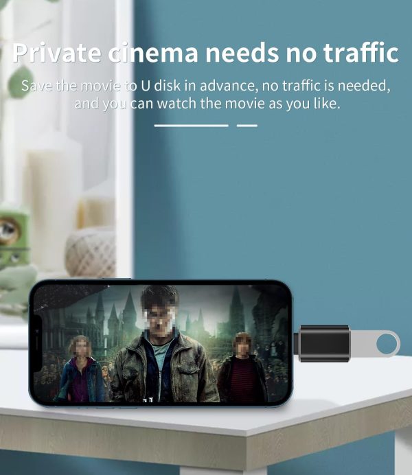 zoyuzan Lightning to USB Adapters for iPhone-5