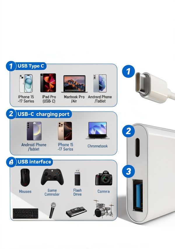 YOFEEPOP USB C OTG Adapter Fast Reliable Data Transfer-2