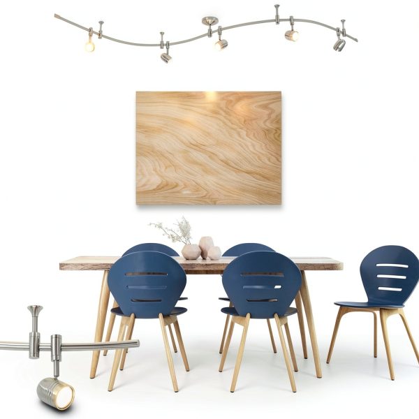 Catalina Lighting 5-Light Track Light Head Brushed Nickel-6