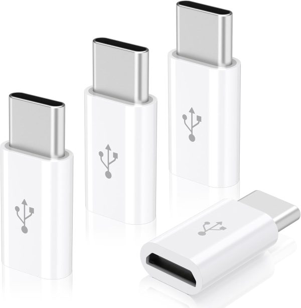 Vanjua Micro USB to USB C Adapter for Cell Phones-0