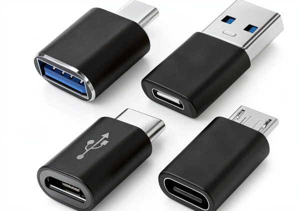 USB C Adapter Mepsies 4‑Pack OTG Combo for Phones-0