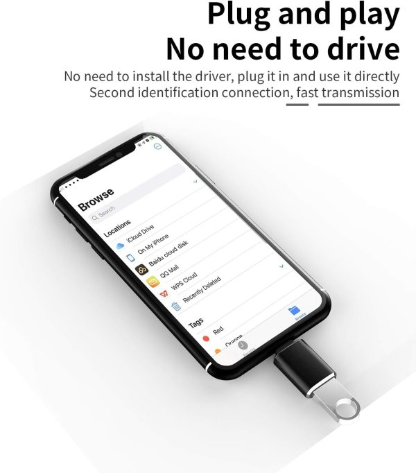 zoyuzan Lightning to USB Adapters for iPhone-6