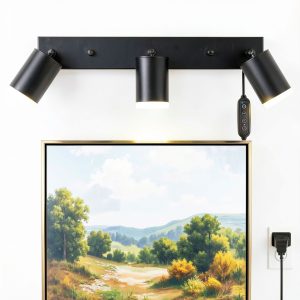 Vtuik LED Spotlight with 3 Pivoting Heads-0