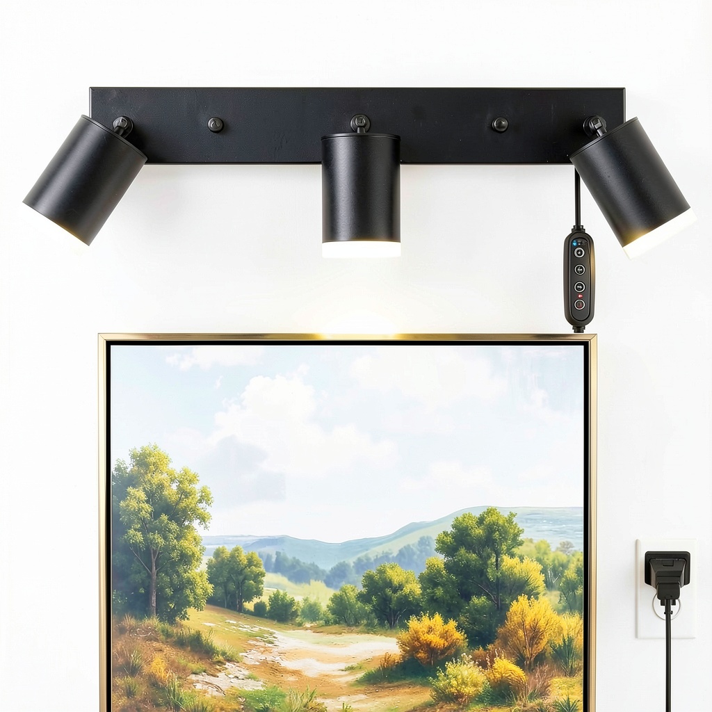 Vtuik LED Spotlight with 3 pivoting heads
