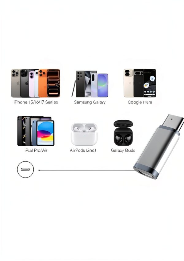 ZOOAUX PRO Lightning to USB C Adapter-5
