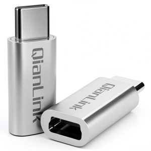 QianLink Mini USB to USB C Adapter for Samsung Galaxy-0