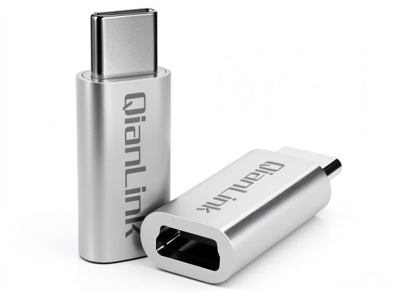 QianLink Mini USB to USB C Adapter for Samsung Galaxy-0