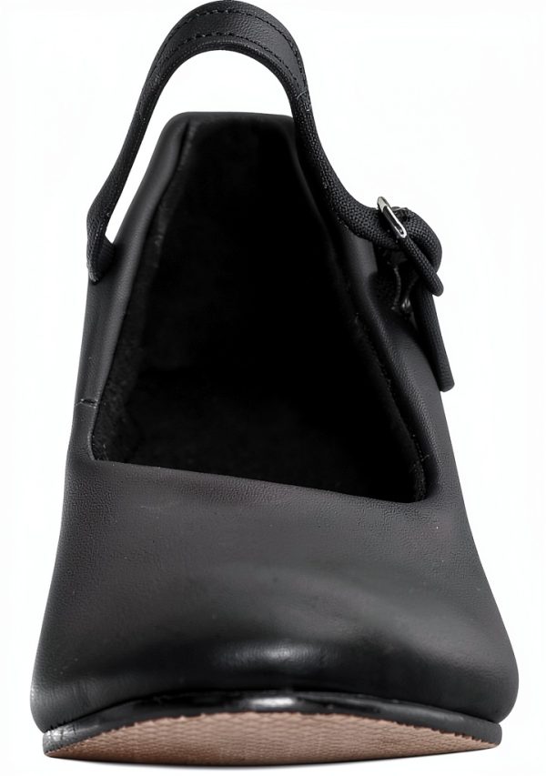 Women's Ballet Shoes PU Leather Ankle Strap-2