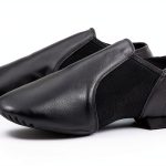 Women's Jazz Shoes Black Leather Brand X-0