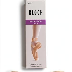 Bloch Ballet Stretch Satin Ribbon Pink for Dancers-0