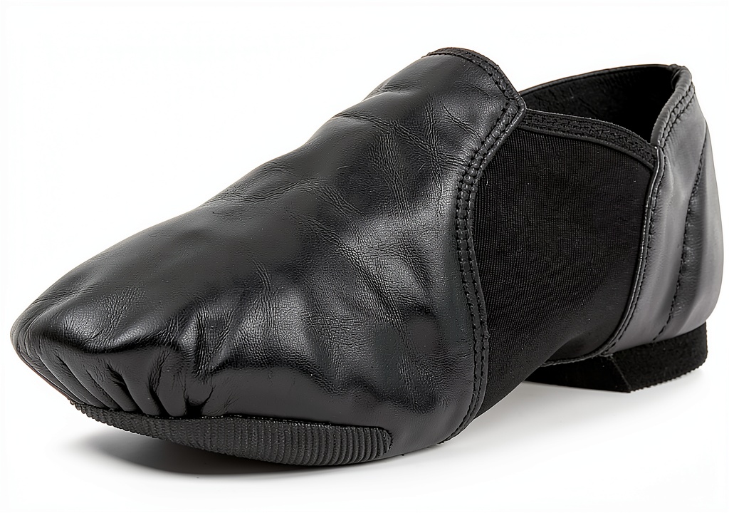 Capezio ballet shoes on a dance studio floor