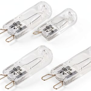 Oven Light Bulb 120V 25W G9 WPW10169757 by Lywanthu - 4 Pack-0