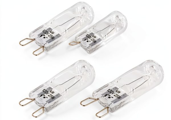 Oven Light Bulb 120V 25W G9 WPW10169757 by Lywanthu - 4 Pack-0