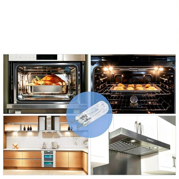 Oven Light Bulb 120V 25W G9 WPW10169757 by Lywanthu - 4 Pack-2