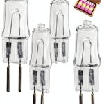 G5.3 Oven Halogen Light Bulb 4PCS 120V 25W for Jenn Air Maytag-0