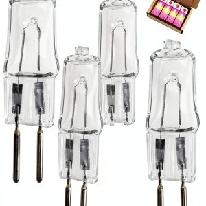 G5.3 Oven Halogen Light Bulb 4PCS 120V 25W for Jenn Air Maytag-0